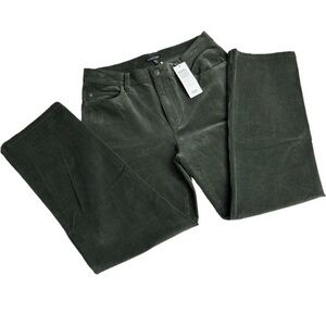 Eileen Fisher The System Organic Cotton Stretch Corduroy Straight Pant Small